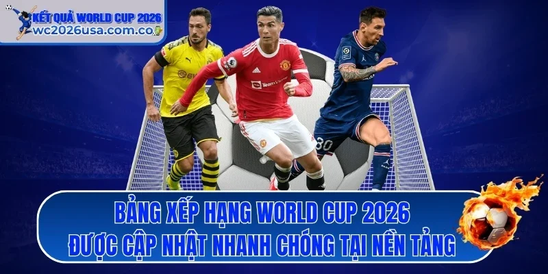 Bảng xếp hạng được cập nhật nhanh chóng tại nền tảng